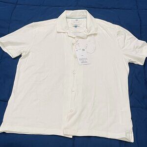 NEW! Cactus Man stretch collared shirt (Medium)